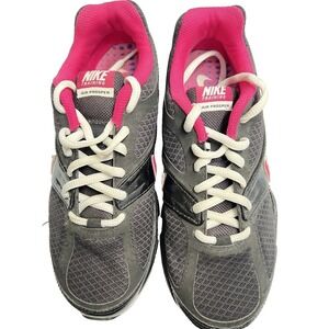 Nike Air Prosper Womens 7 Training Shoes‎ Gray Pink Mesh Athletic Sneakers